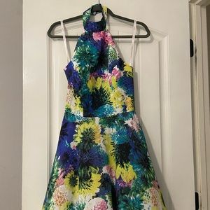 Naven floral skater dress Sz 4
